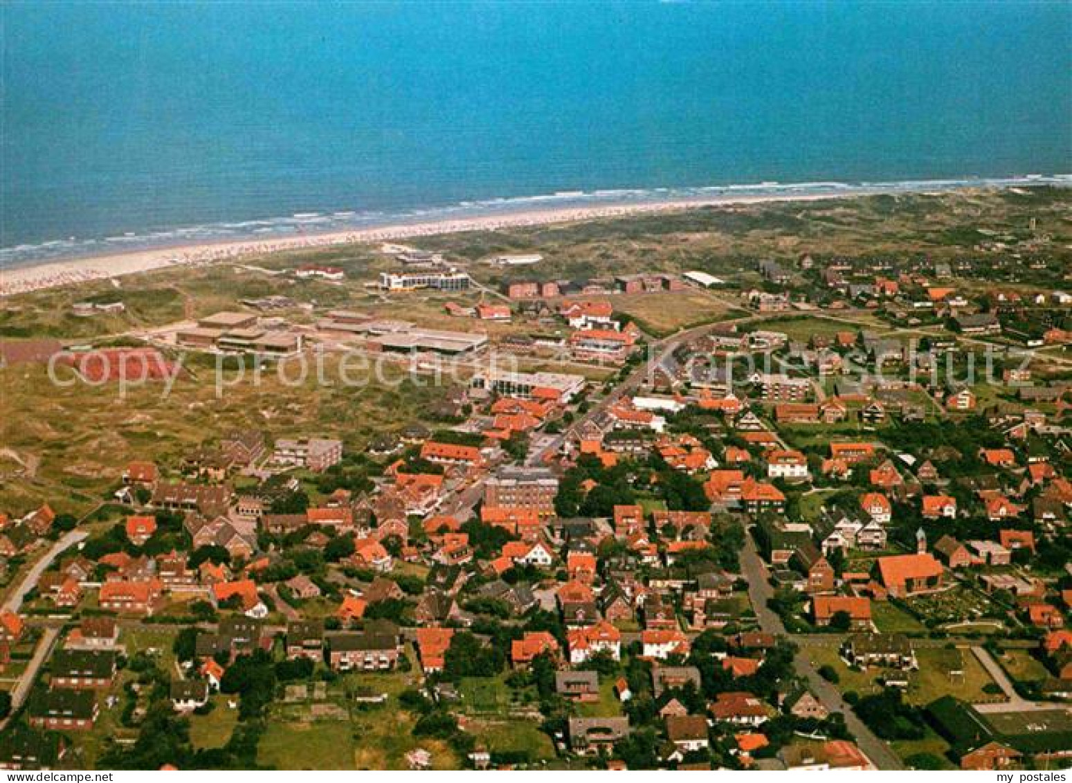 72856851 Langeoog Nordseebad Fliegeraufnahme Langeoog - Langeoog