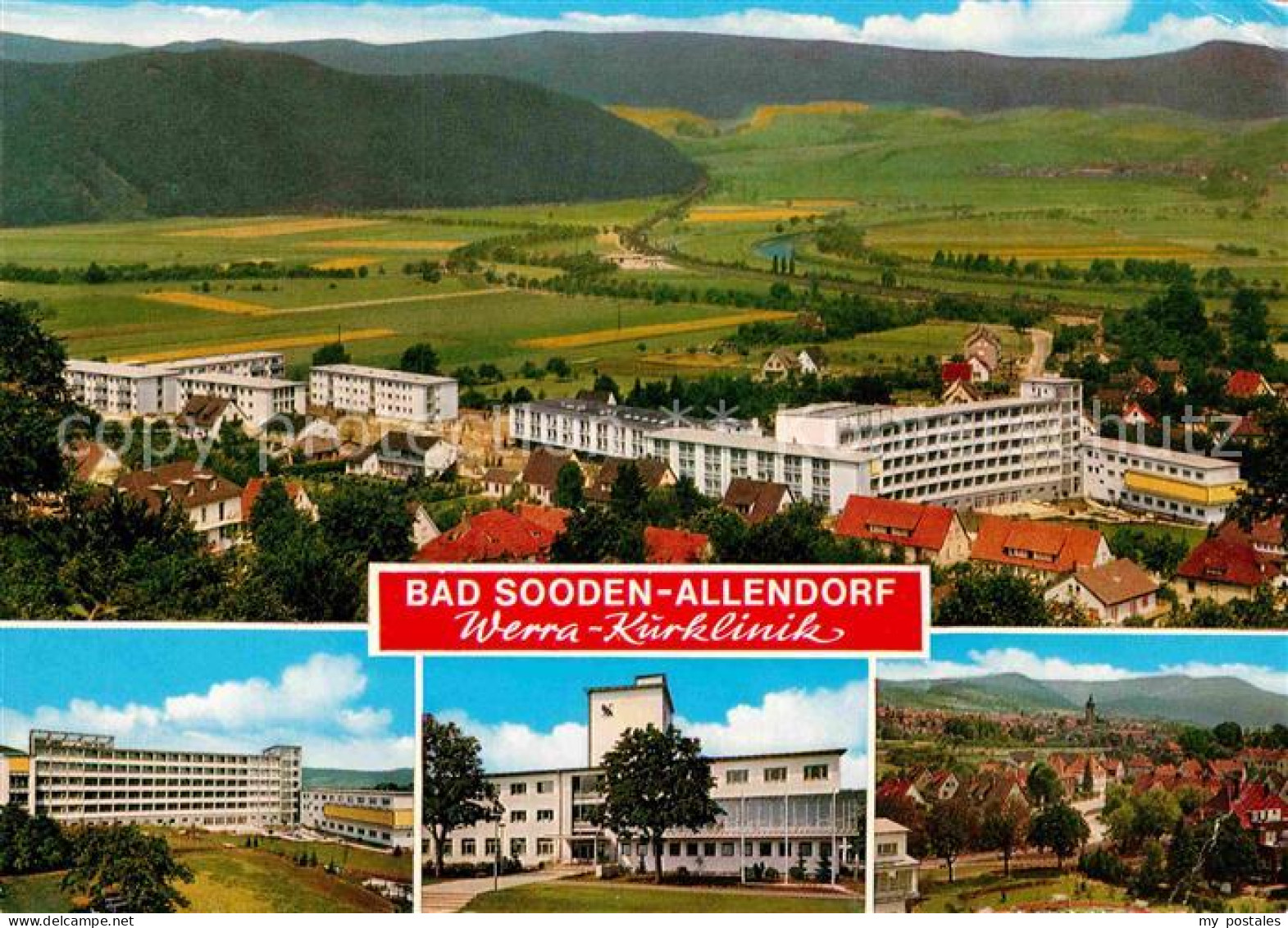 72856796 Allendorf Bad Sooden Fliegeraufnahme Werra-Kurklinik Altenhain - Bad Soden