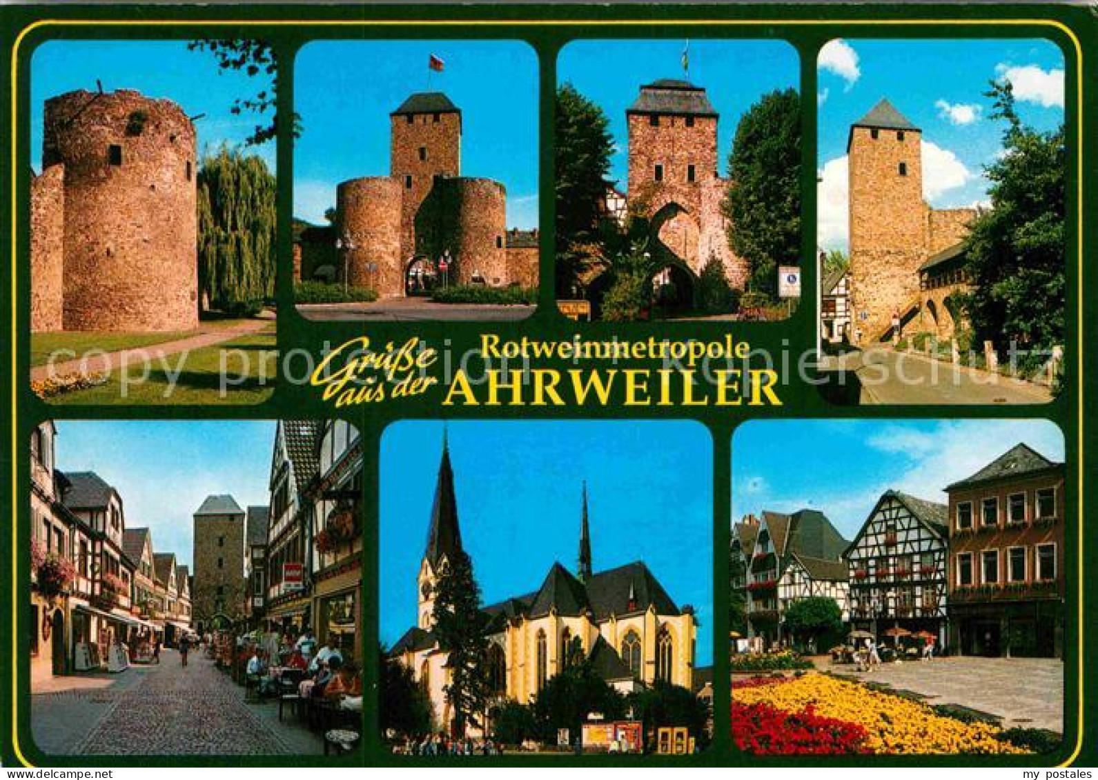 72856782 Ahrweiler Ahr Stadtmauer Und Tuerme Kirche Fachwerk Bad Neuenahr-Ahrwei - Bad Neuenahr-Ahrweiler