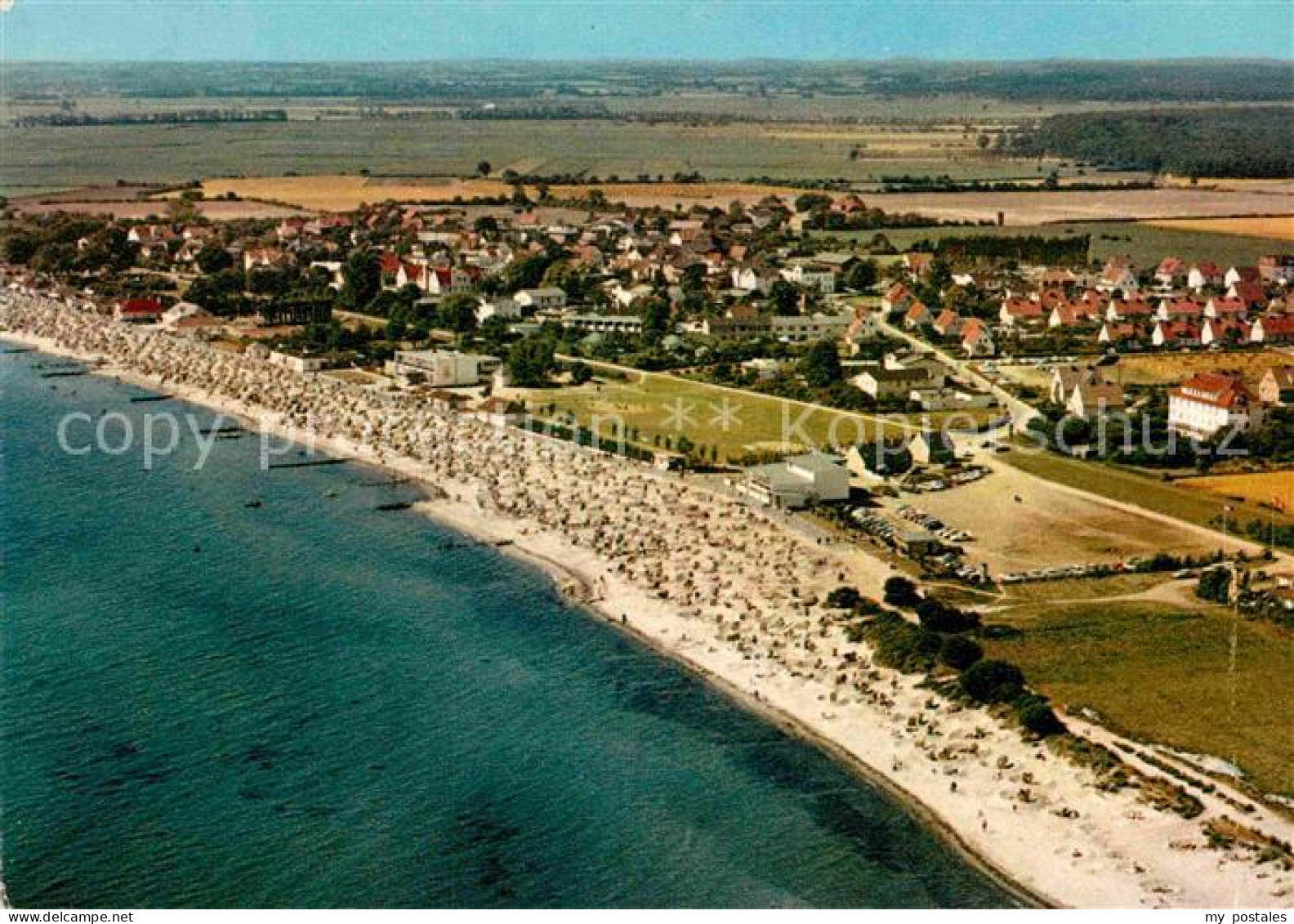 72856701 Kellenhusen Ostseebad Fliegeraufnahme Mit Strand Kellenhusen - Autres & Non Classés