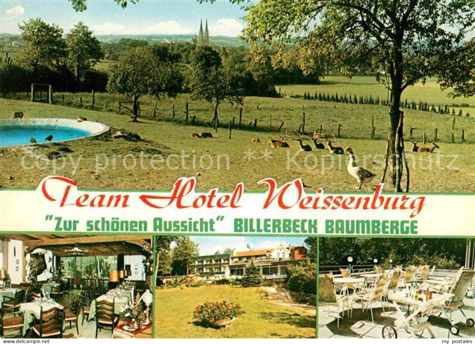 72856311 Billerbeck Westfalen Team Hotel Weissenburg Zur Schoenen Aussicht  Bill - Andere & Zonder Classificatie