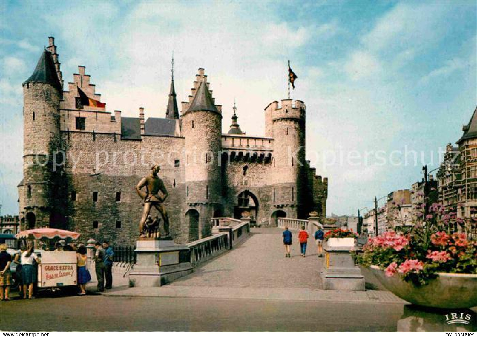 72856303 Antwerpen Anvers Het Steen Legendarisch Beeld Lange Wapper   - Antwerpen