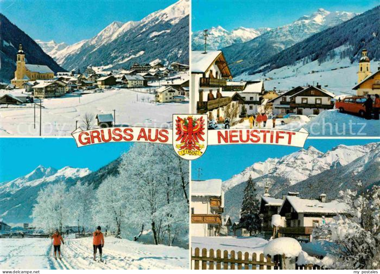 72856244 Neustift Stubaital Tirol Ski Kirche Neustift Im Stubaital - Other & Unclassified