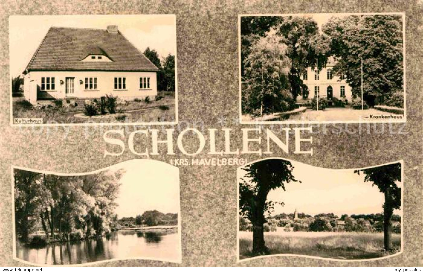 72856144 Schollene Krankenhaus Kulturhaus  Schollene - Sonstige & Ohne Zuordnung