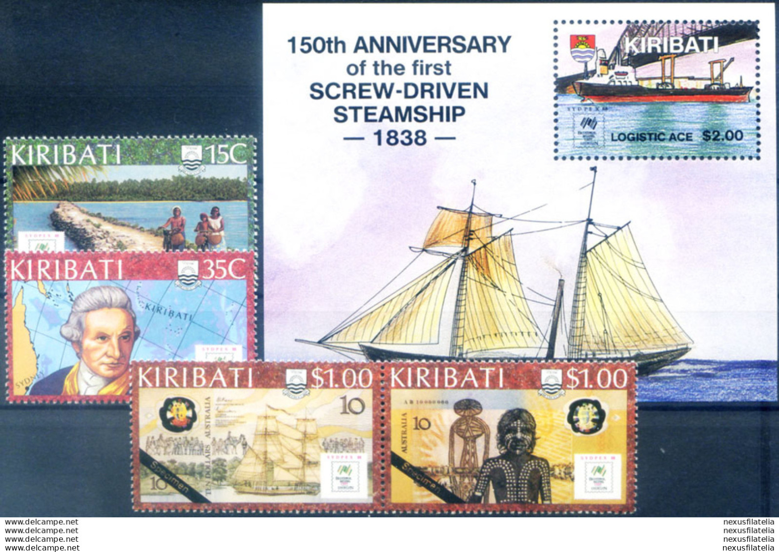 "Sydpex 88". - Kiribati (1979-...)