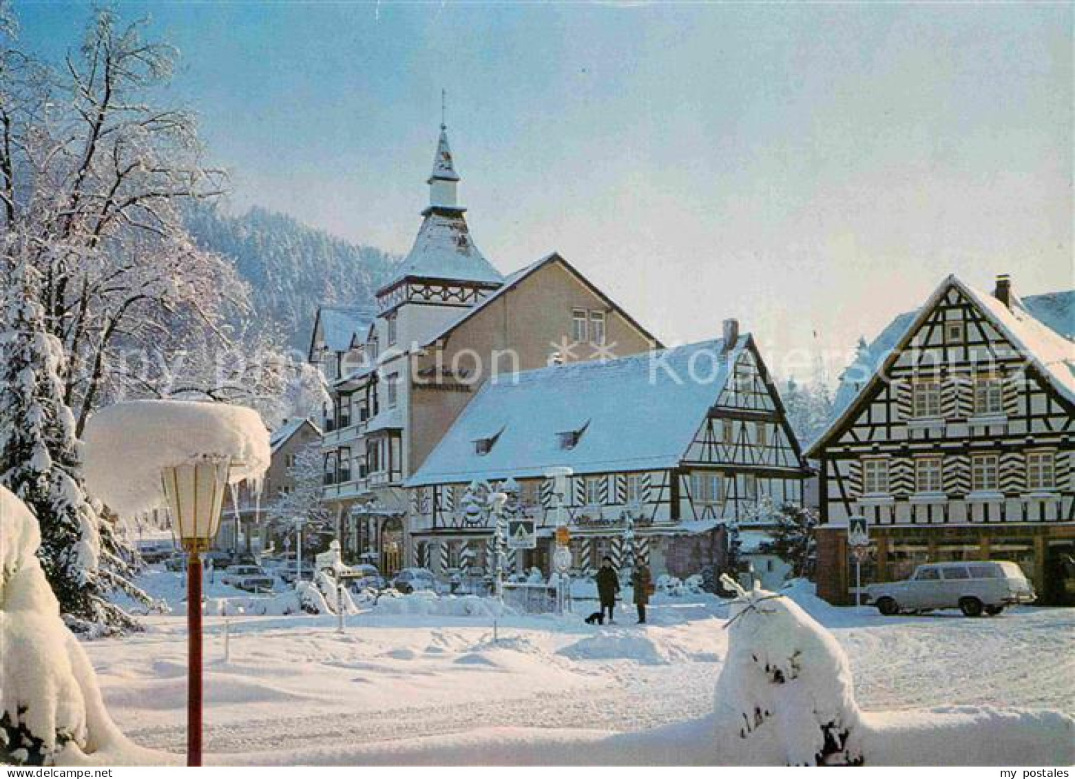 72855940 Bad Herrenalb Heilklimatischer Kurort Im Schwarzwald Winterlandschaft B - Bad Herrenalb