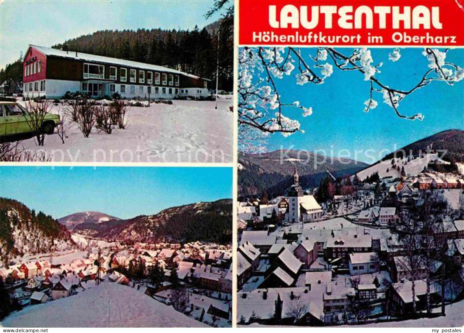 72855856 Lautenthal Harz Winterpanorama Hoehenluftkurort Langelsheim - Langelsheim