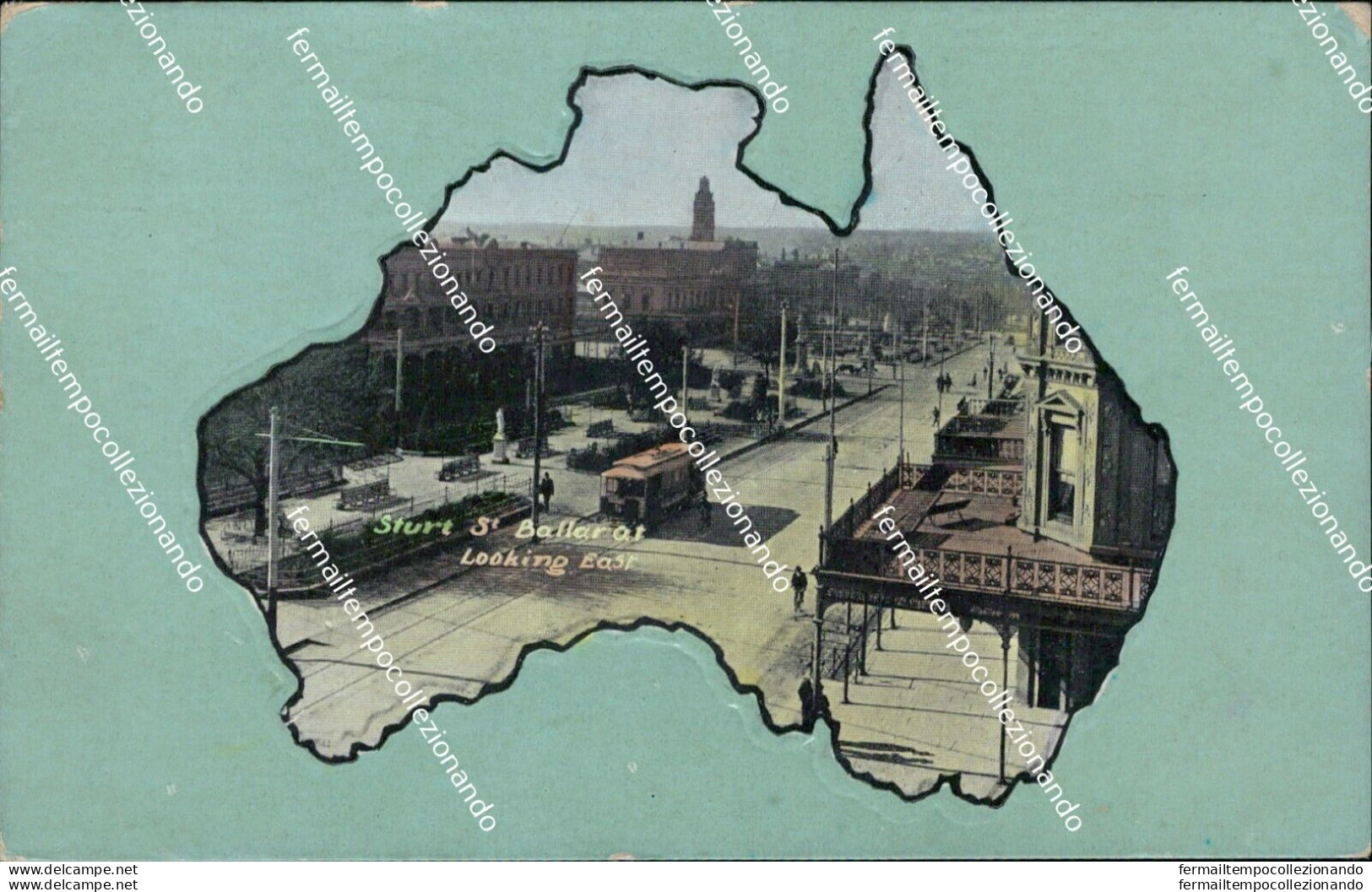 Cf5 Cartolina Sturt S.ballar At Looking East Australia - Otros & Sin Clasificación