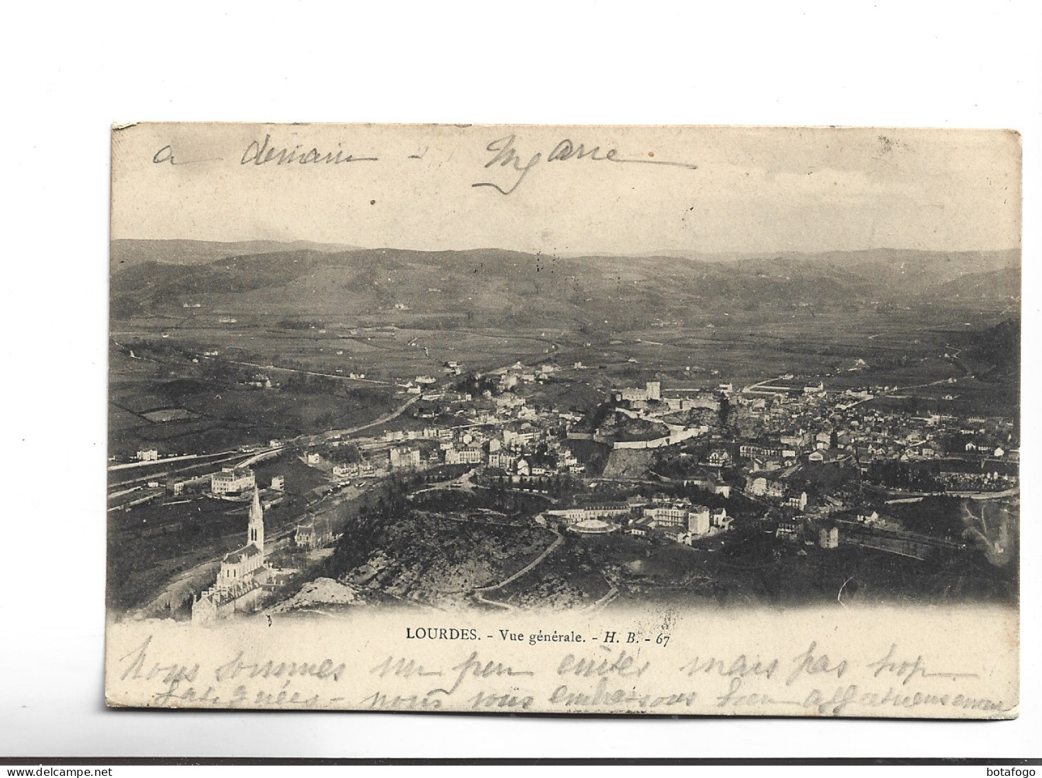 CPA DPT .65 LOURDES En 1904! - Lourdes