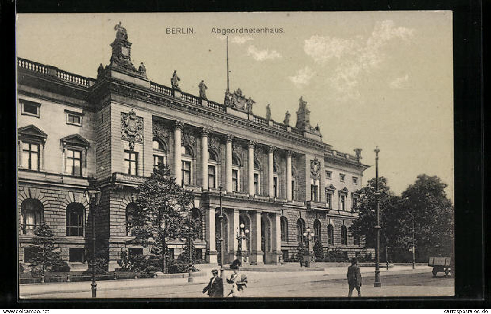 AK Berlin, Abgeordnetenhaus, Prinz-Albrecht-Strasse  - Mitte