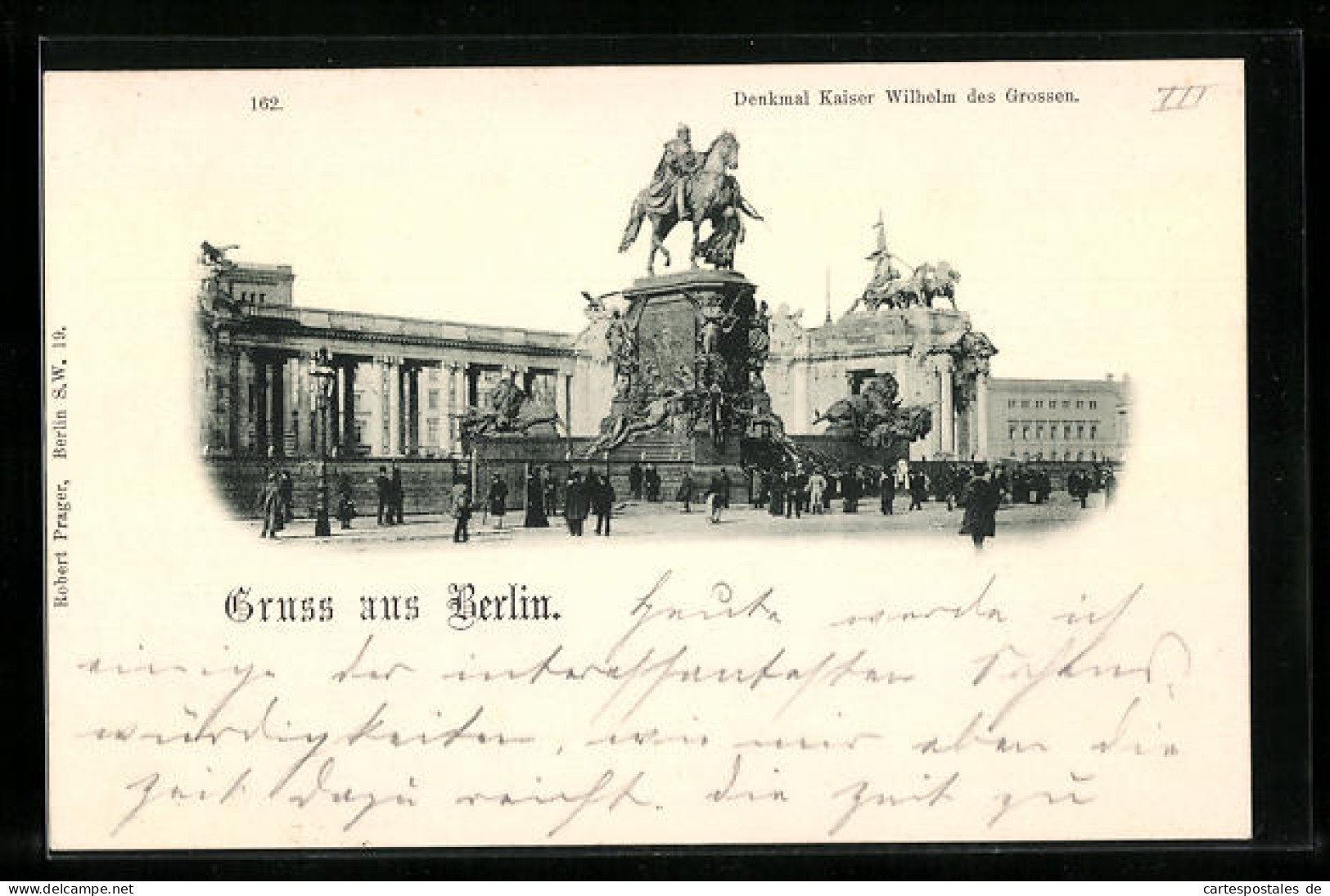 AK Berlin, Denkmal Kaiser Wilhelm Des Grossen  - Mitte