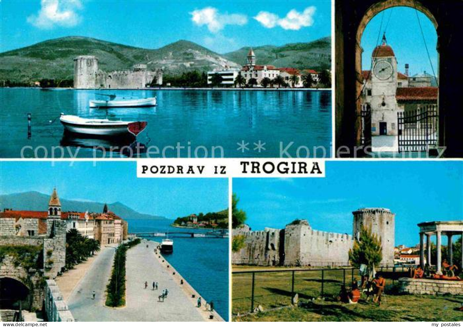 72855736 Trogir Trau Festung Promenade Stadttor  Croatia - Croazia