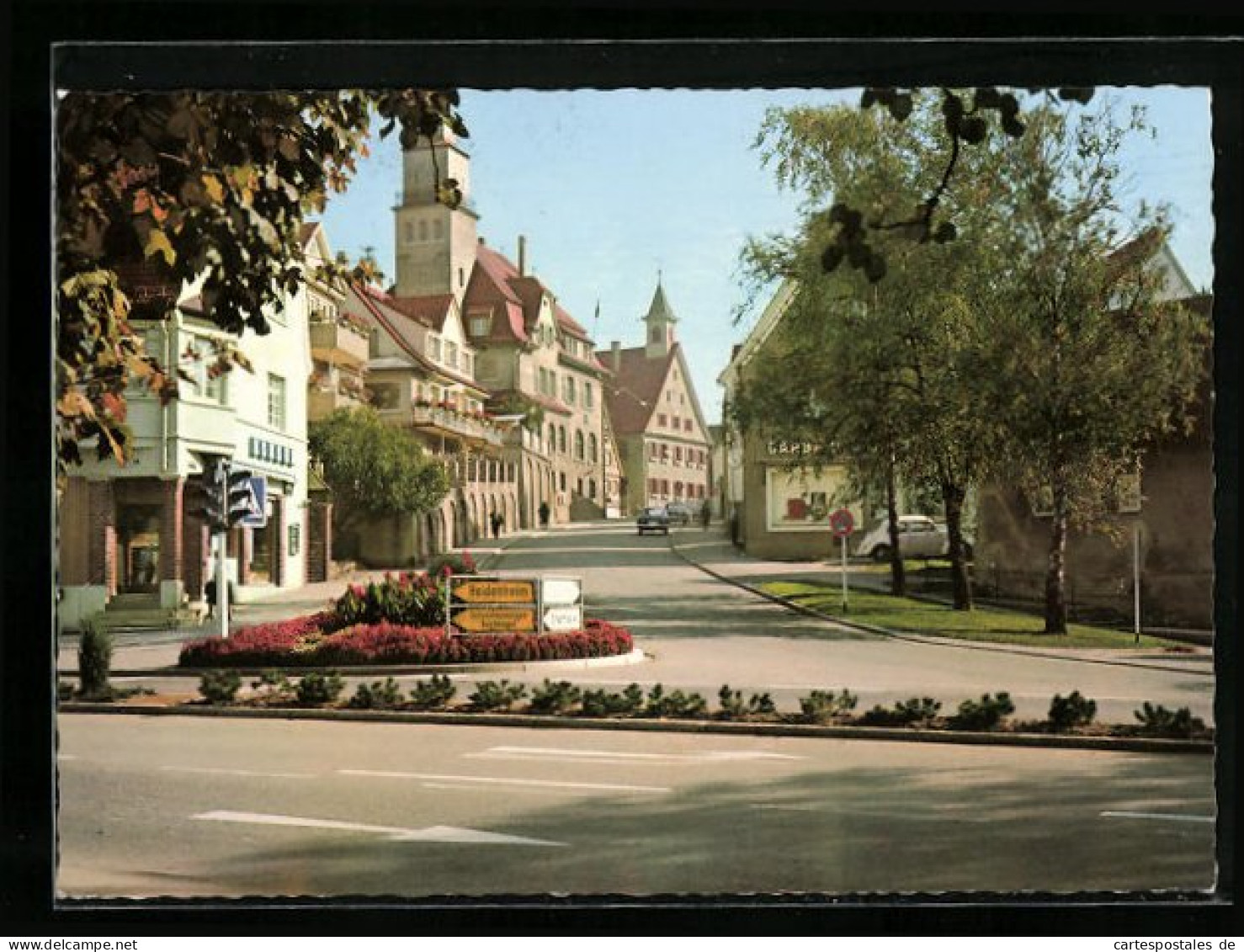 AK Giengen An Der Brenz, Blick Zum Rathaus  - Other & Unclassified