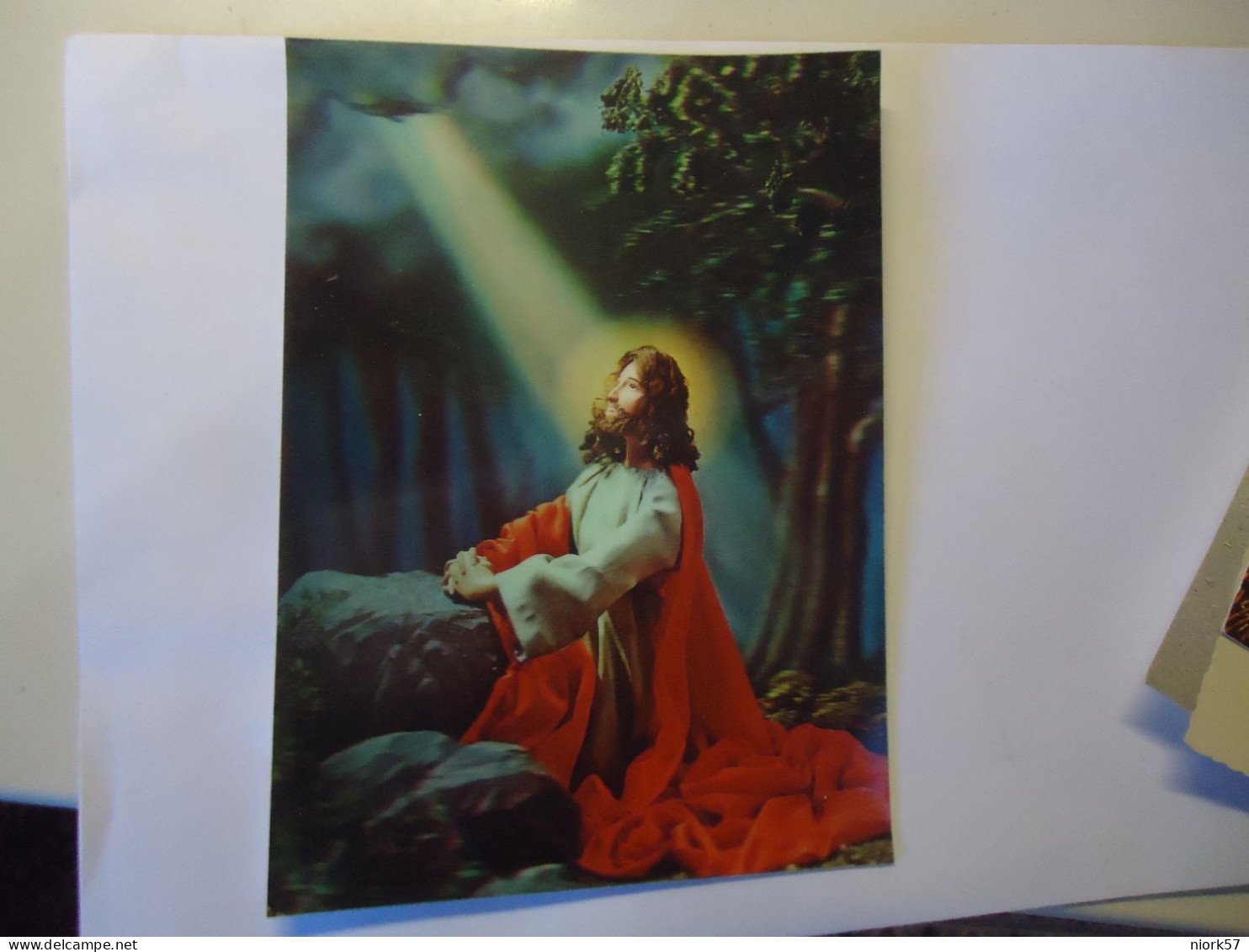 GREECE    POSTCARDS  3D  ΕΥΧΕΣ   CHRIST - Greece