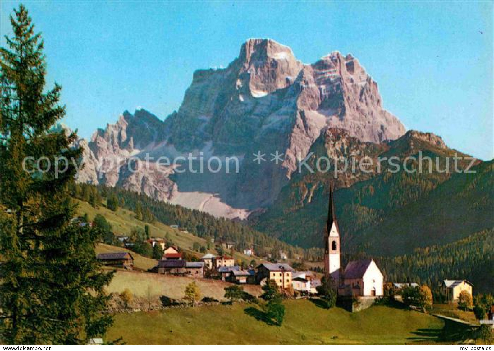 72855629 Selva Di Cadore Kirchenpartie Mit Monte Pelmo Selva Di Cadore - Sonstige & Ohne Zuordnung