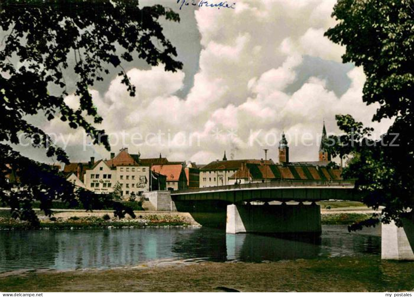 72855580 Ingolstadt Donau Donaubruecke  Ingolstadt Donau - Ingolstadt