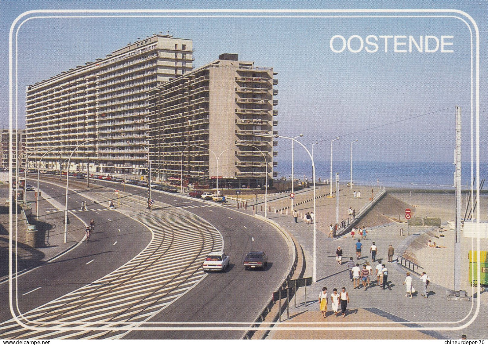 OSTENDE  UN BONJOUR DE - Oostende