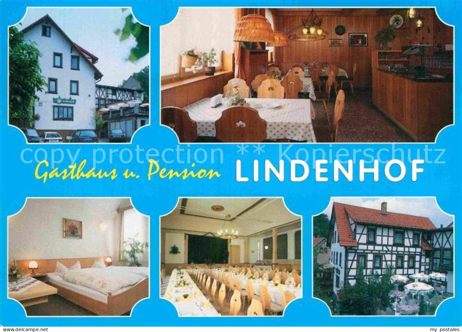 72855200 Steinach Thueringen Gasthaus Pension Lindenhof Steinach - Altri & Non Classificati