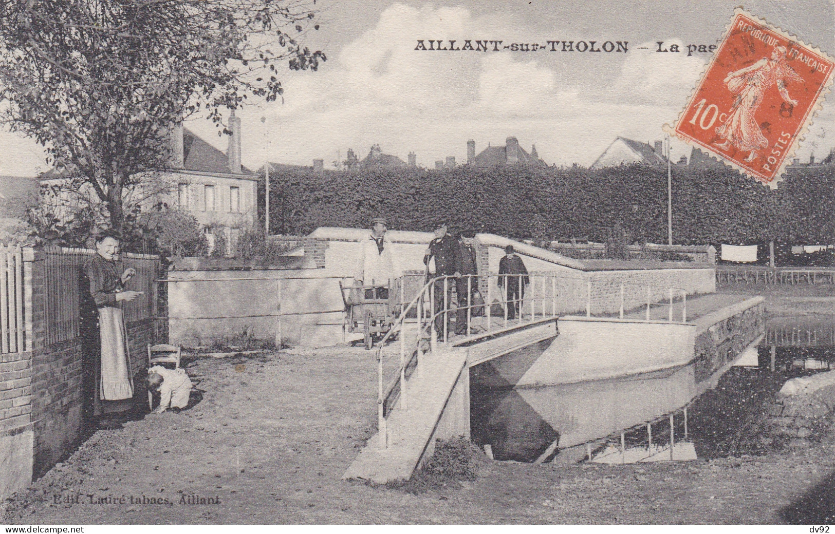 YONNE AILLANT SUR THOLON LA PASSERELLE - Aillant Sur Tholon