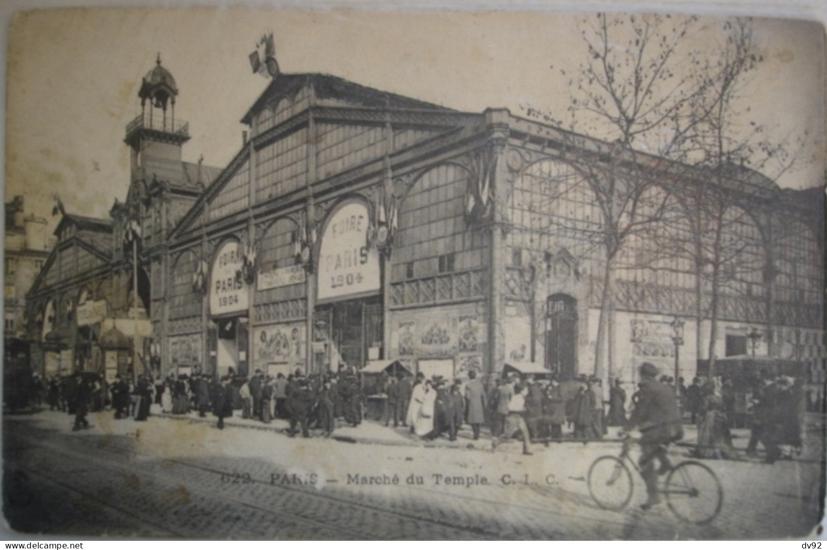 PARIS MARCHE DU TEMPLE BEAU PLAN ANIME - Sonstige Sehenswürdigkeiten