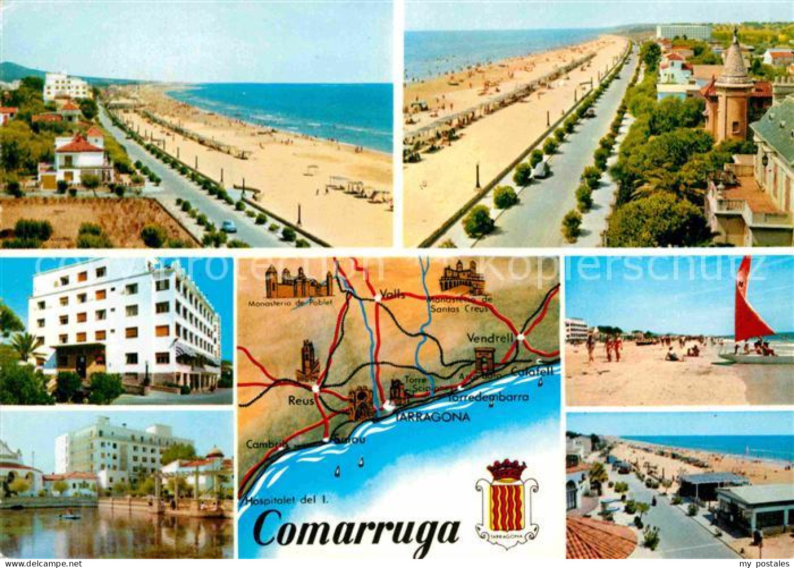 72855127 Comarruga Strand Hotel Promenade Tarragona Costa Dorada - Autres & Non Classés