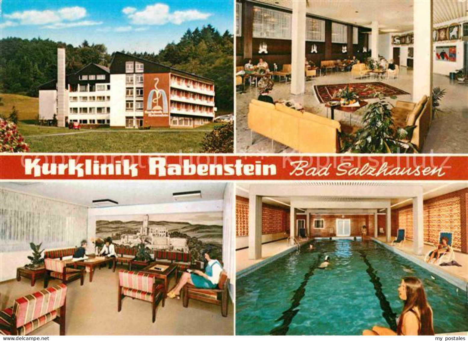 72855064 Bad Salzhausen Kurklinik Rabenstein Bad Salzhausen - Altri & Non Classificati