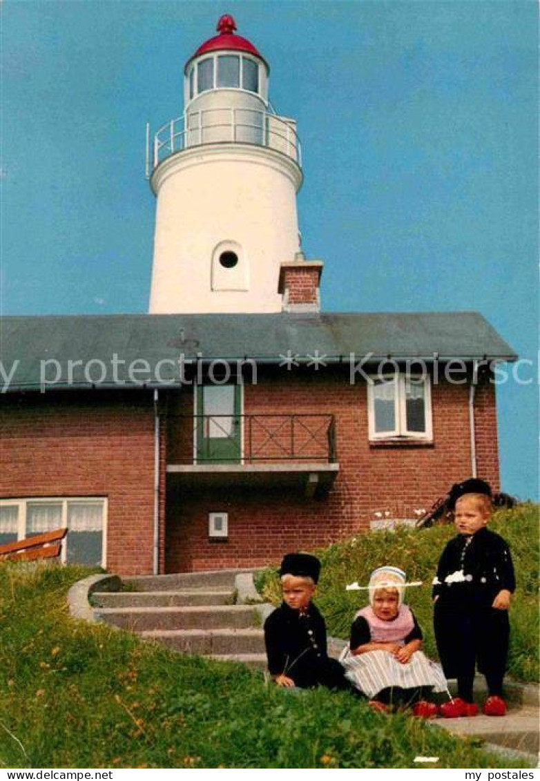 72854853 Urk Leuchtturm Kind Tracht Urk - Sonstige & Ohne Zuordnung