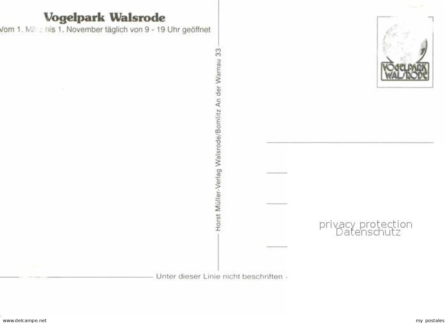 72854795 Walsrode Lueneburger Heide Vogelpark Walsrode - Walsrode