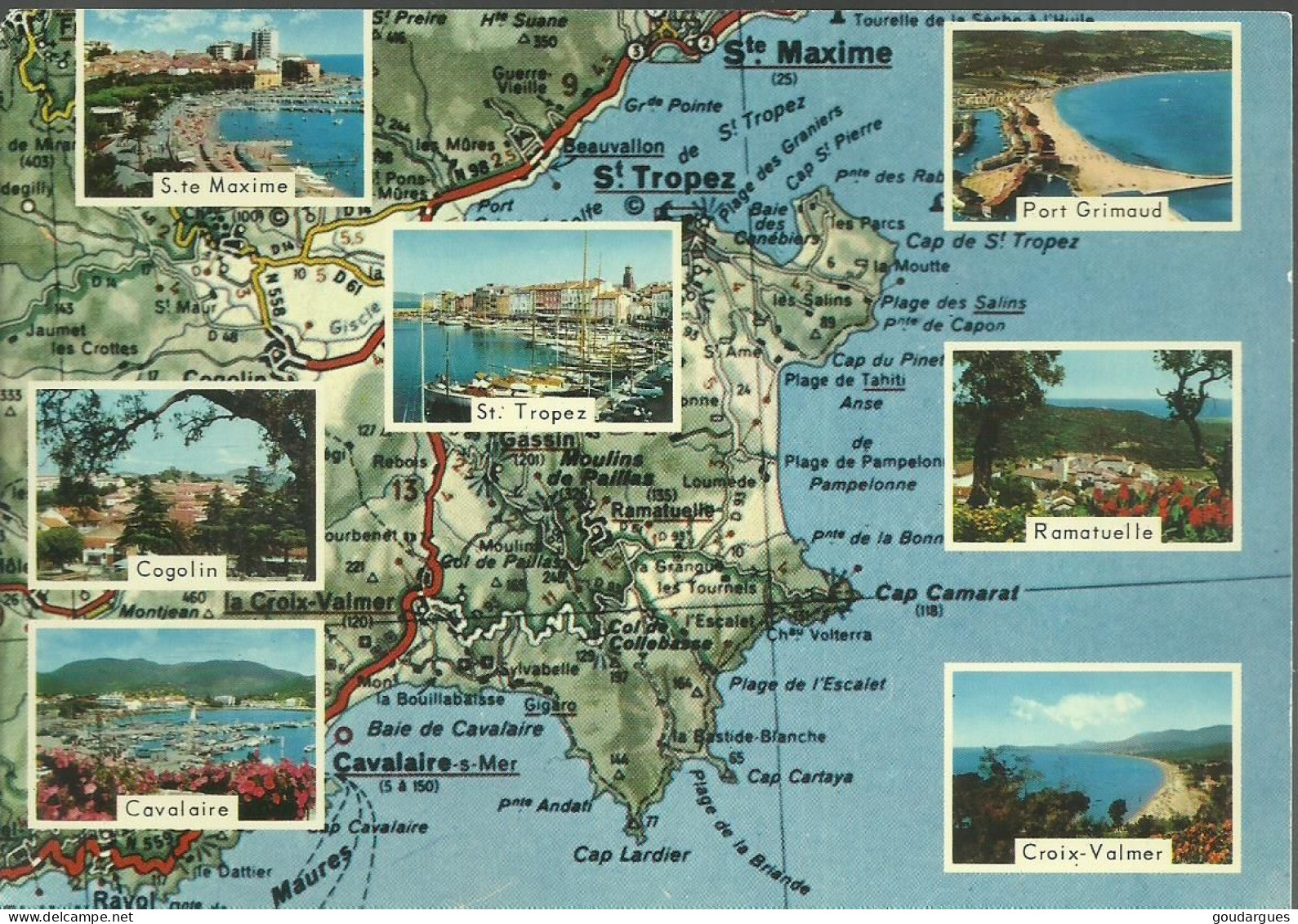 La Côte D'Azur Varoise - Carte Michelin N°84 - Multivues - (P) - Other & Unclassified