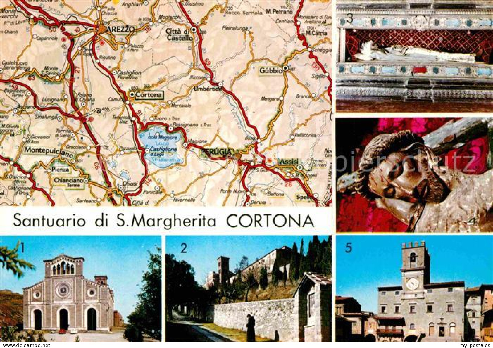 72854757 Cortona Santuario Di San Margherita Cortona - Sonstige & Ohne Zuordnung