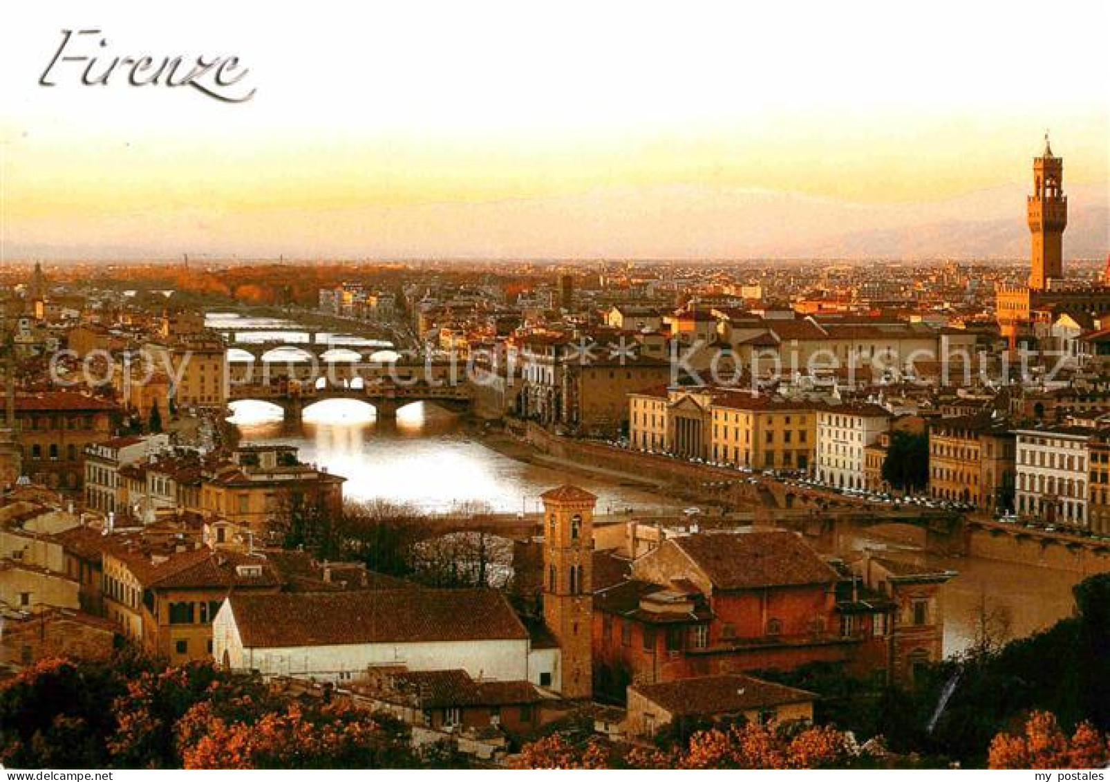 72854693 Firenze Florenz Brueckenpartie   - Other & Unclassified