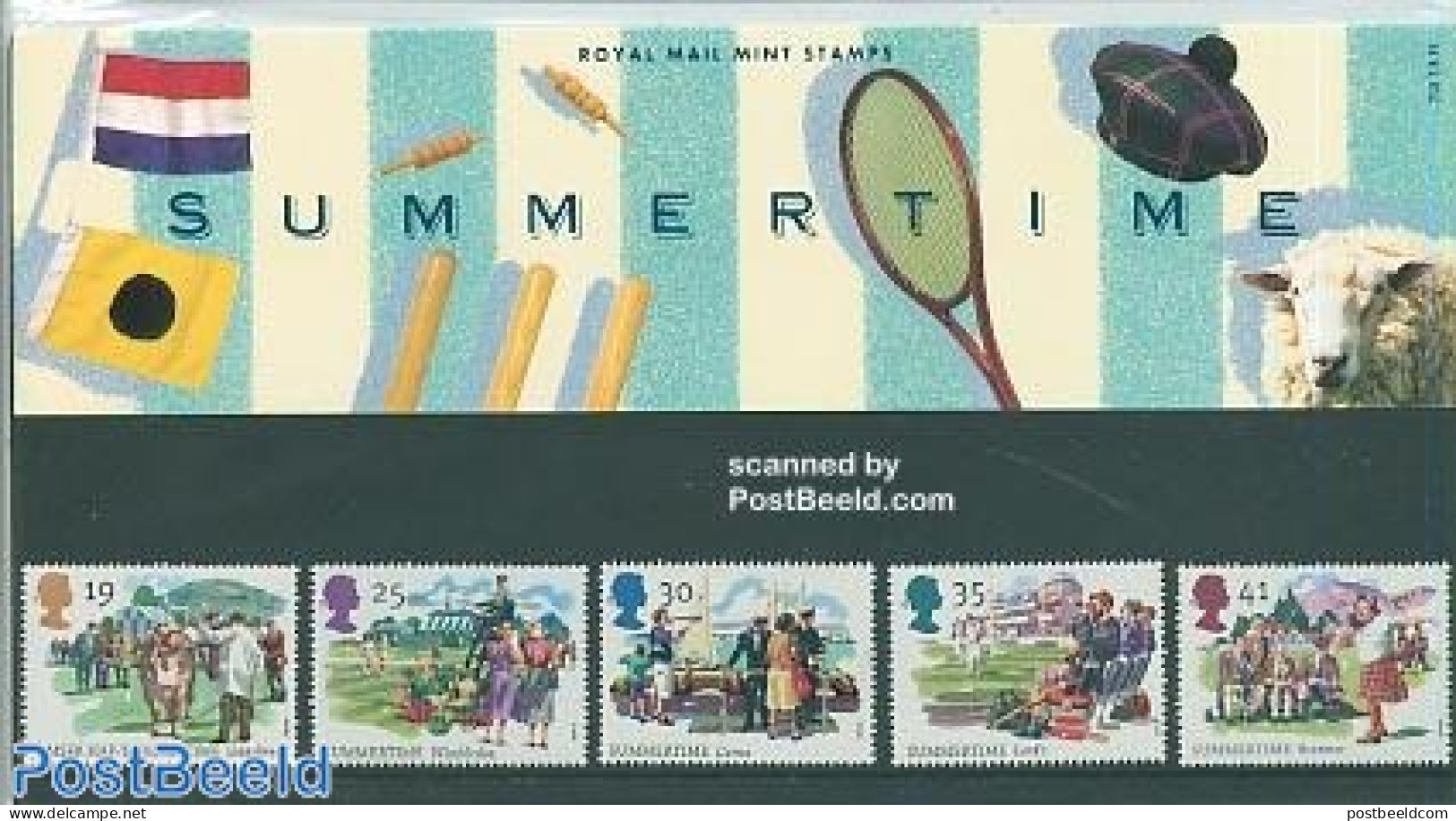 Great Britain 1994 Summertime Presentation Pack, Mint NH, Sport - Sailing - Sport (other And Mixed) - Nuevos