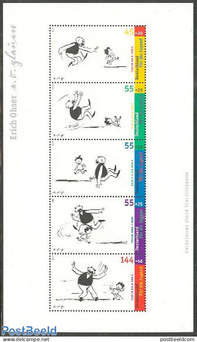 Germany, Federal Republic 2003 Youth S/s, Mint NH, Art - Comics (except Disney) - Unused Stamps