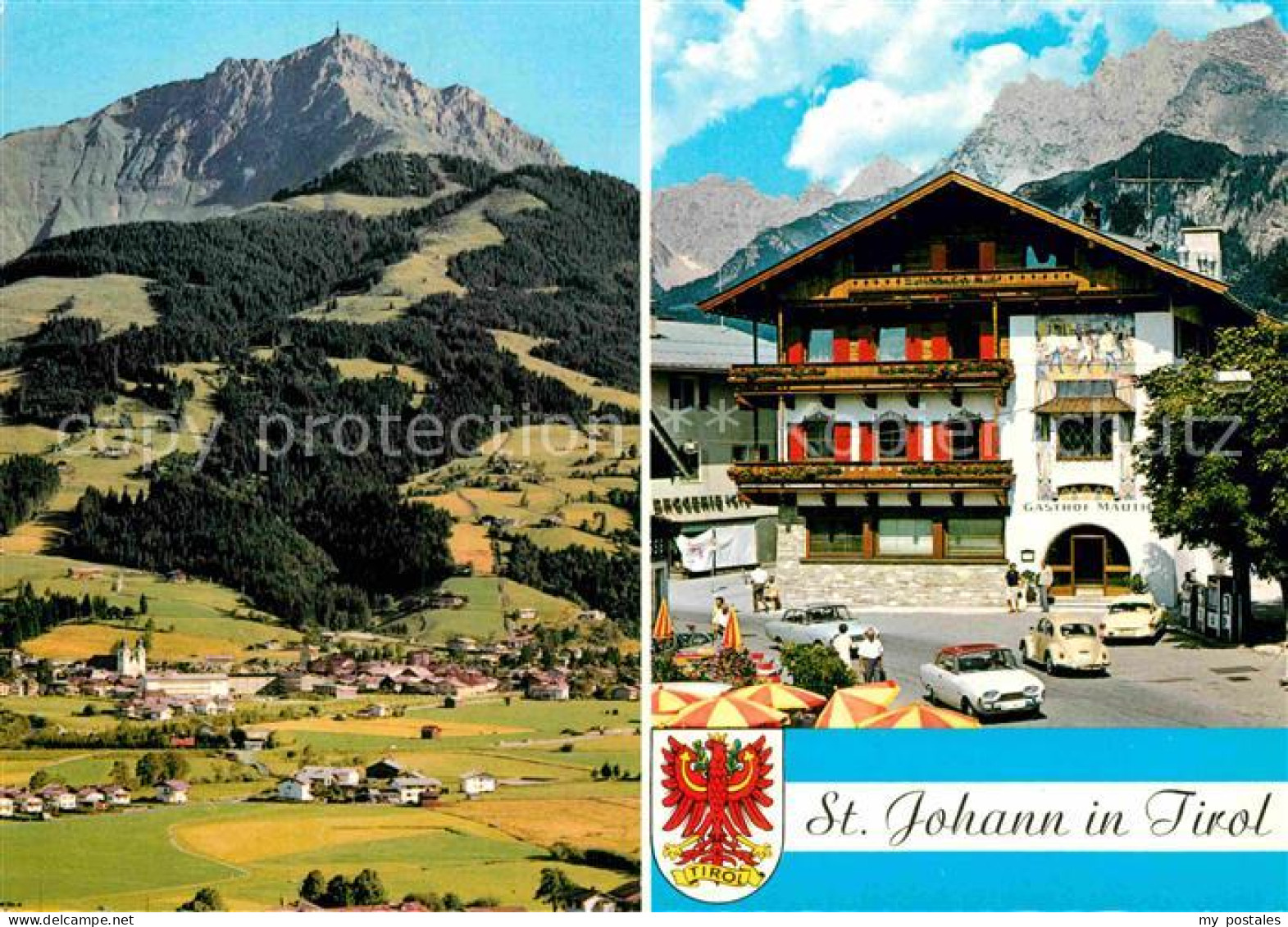 72854549 St Johann Tirol Fliegeraufnahme St. Johann In Tirol - Autres & Non Classés