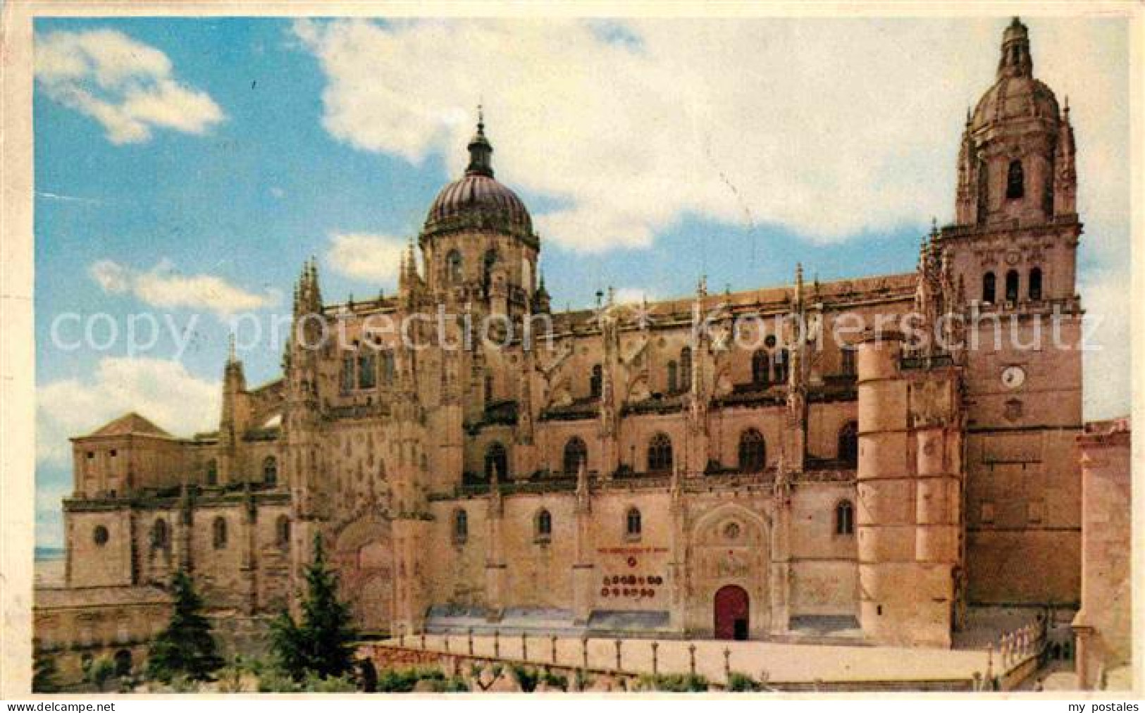 72853920 Salamanca Castilla Y Leon Catedral Nueva Kathedrale Salamanca Castilla  - Sonstige & Ohne Zuordnung