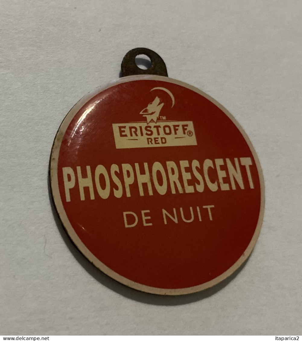 Médaille ERISTOFF RED  PHOSPHORESCENT DE NUIT Identique Sur Les 2 Faces / 33NAT - Alcohol