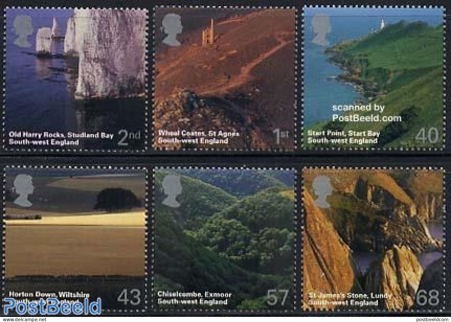 Great Britain 2005 South-West England 6v, Mint NH, Various - Lighthouses & Safety At Sea - Tourism - Ungebraucht