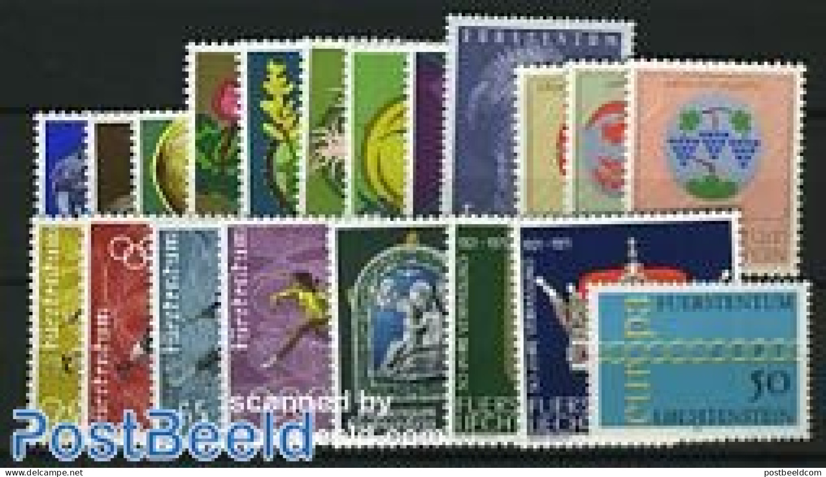 Liechtenstein 1971 Yearset 1971 (20v), Mint NH, Various - Yearsets (by Country) - Unused Stamps