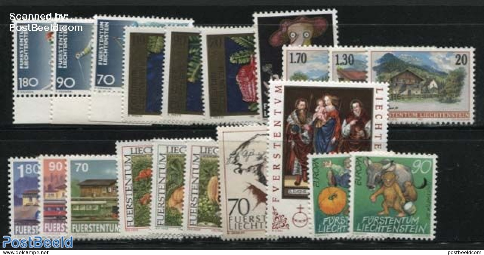 Liechtenstein 1997 Yearset 1997 (20v), Mint NH, Various - Yearsets (by Country) - Nuevos