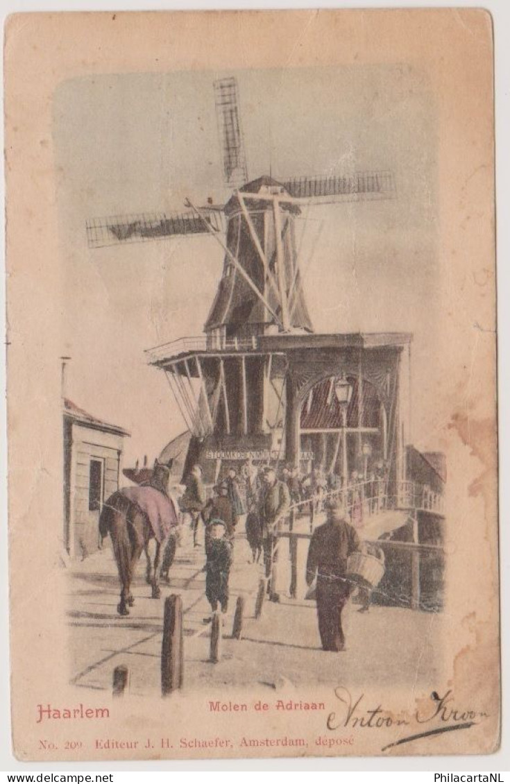 Haarlem - Molen De Adriaan - Mindere Kwaliteit - Haarlem