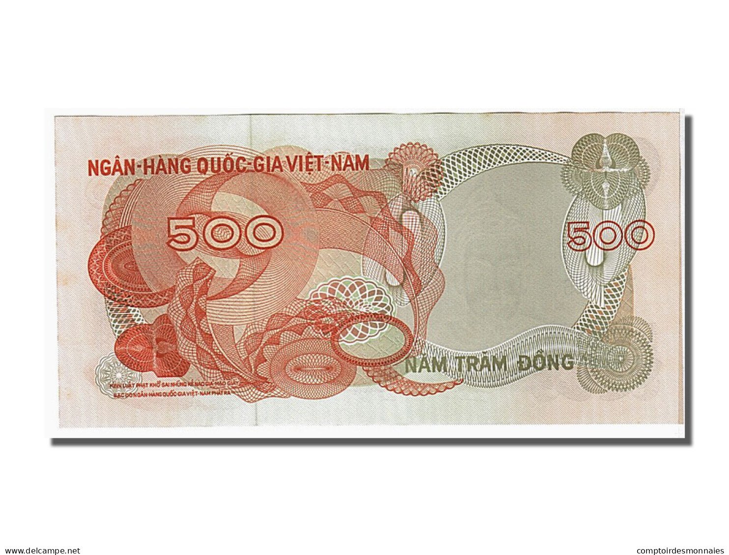 Billet, South Viet Nam, 500 Dông, 1970, NEUF - Vietnam