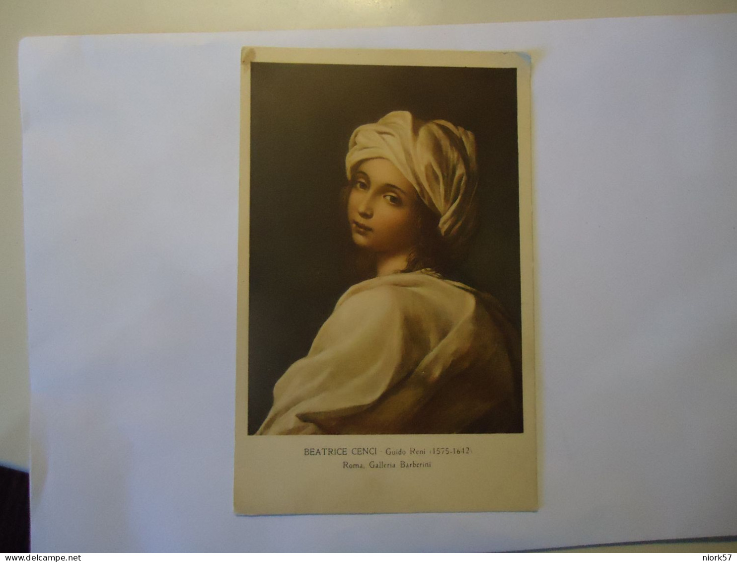 ITALY POSTCARDS  BEATRICE CENCI   GUIDO RENI - Other & Unclassified