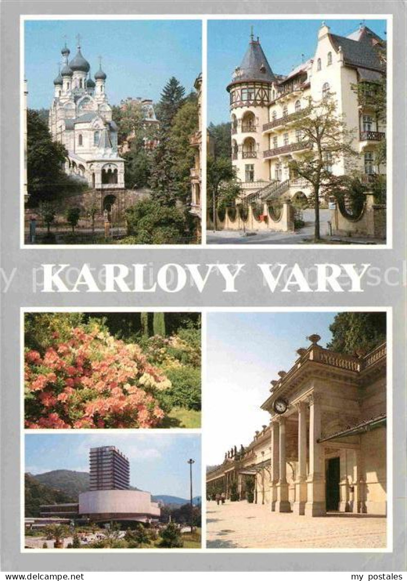 72853712 Karlovy Vary Pravoslavny Kostel Lazensky Dum Trocnov Lazensky Park Sana - Tchéquie