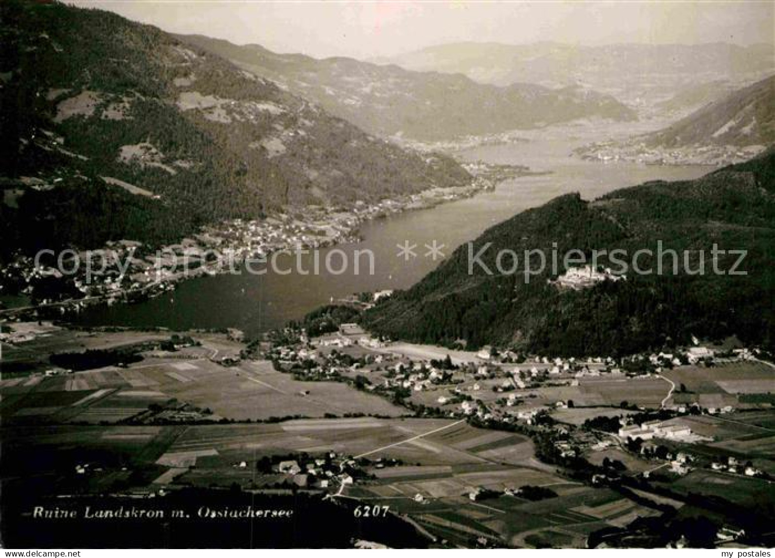 72853668 Ossiachersee Fliegeraufnahme Ossiachersee - Andere & Zonder Classificatie