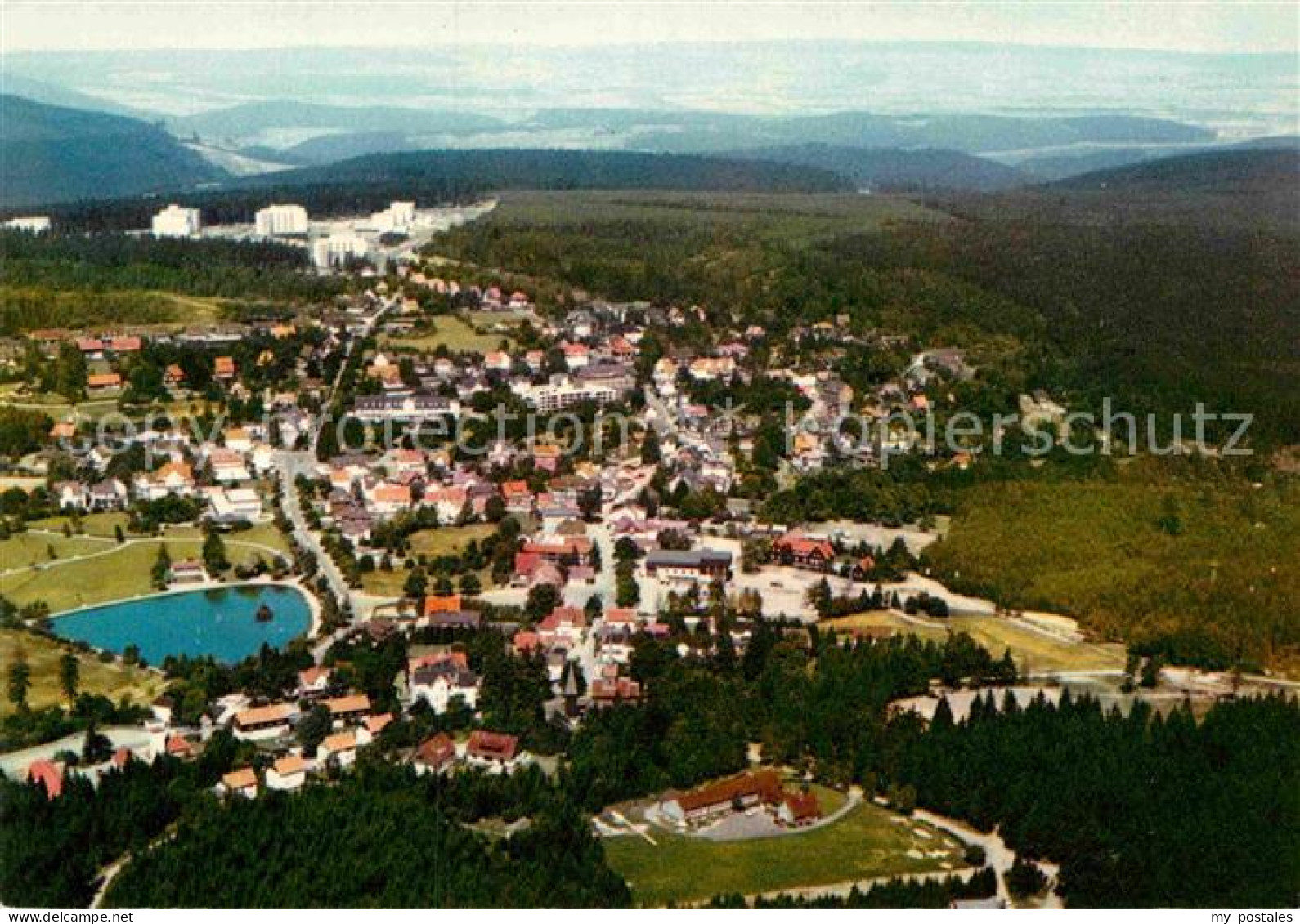 72853666 Hahnenklee-Bockswiese Harz Fliegeraufnahme Hahnenklee - Goslar