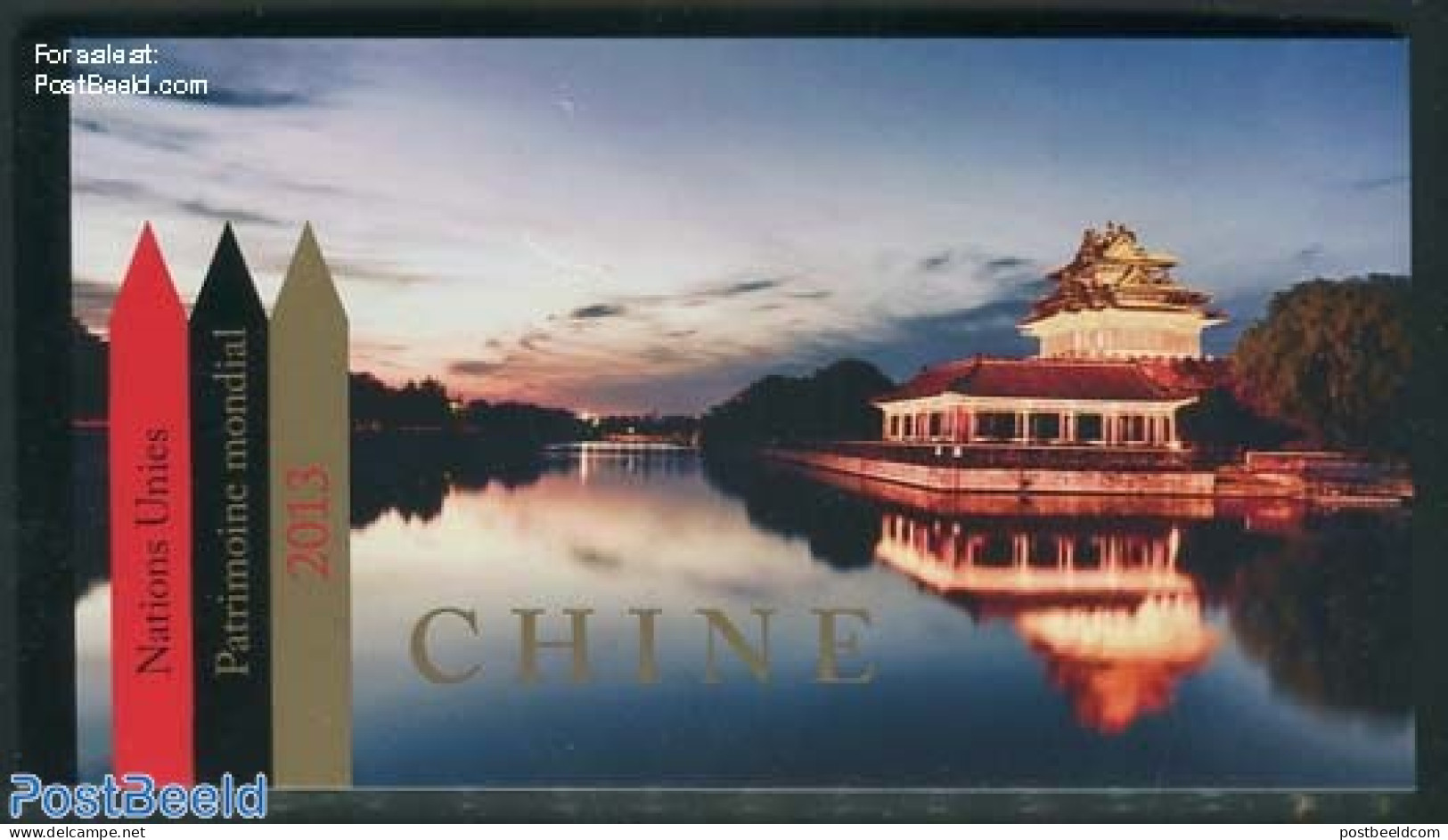 United Nations, Geneva 2013 World Heritage, China Prestige Booklet, Mint NH, History - World Heritage - Stamp Booklets.. - Unclassified
