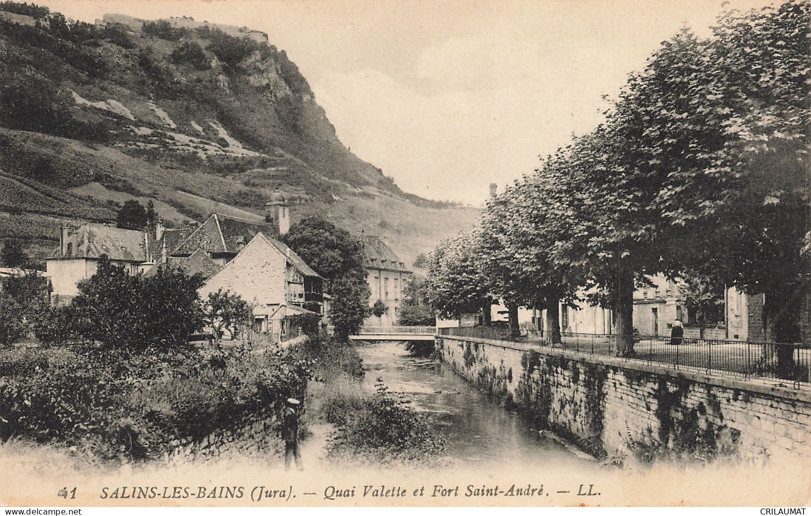 39-SALINS LES BAINS-N°T5277-C/0121 - Autres & Non Classés