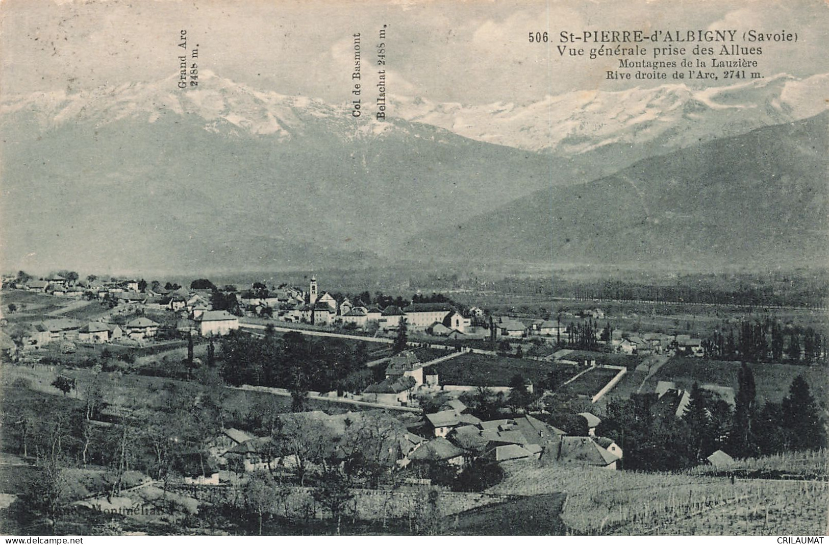 73-SAINT PIERRE D ALBIGNY-N°T5277-C/0085 - Saint Pierre D'Albigny