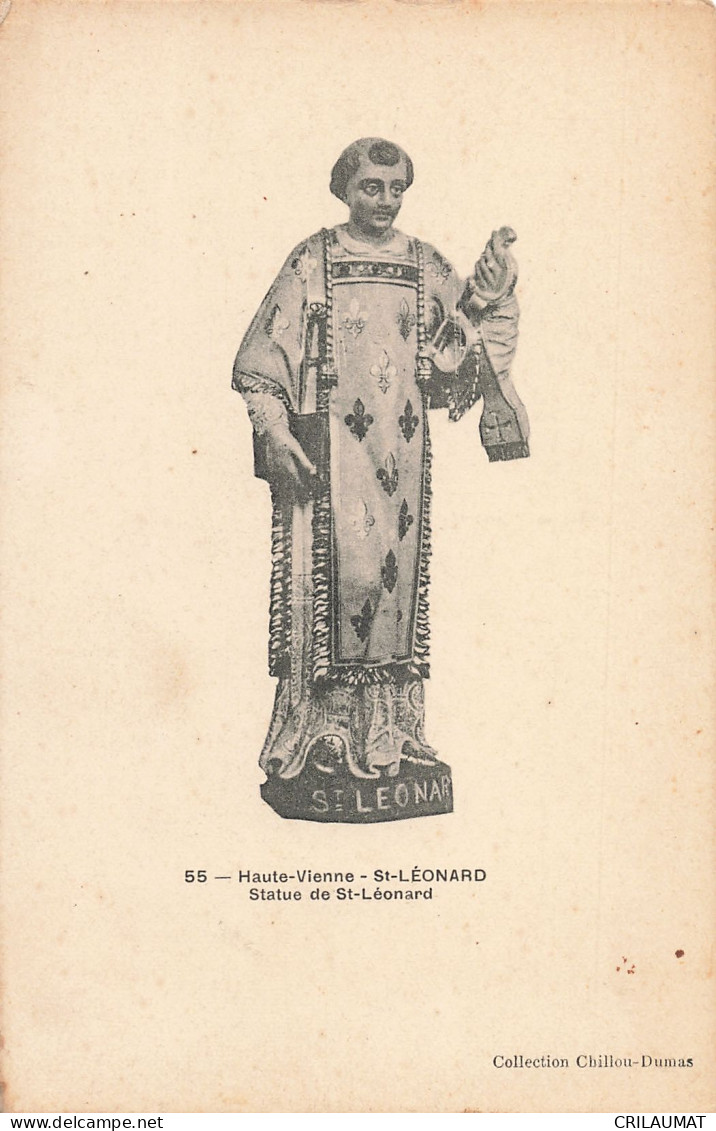 87-SAINT LEONARD STATUE-N°T5277-C/0001 - Other & Unclassified