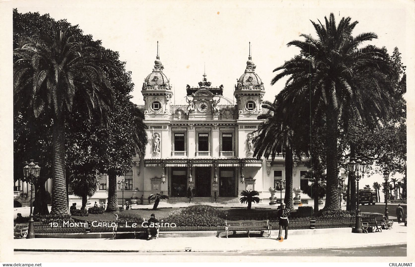 98-MONTE CARLO LE CASINO-N°T5277-B/0055 - Sonstige & Ohne Zuordnung